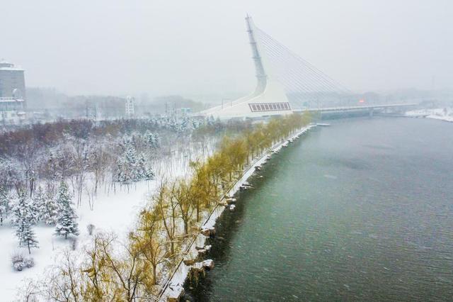 吉林长春迎初雪