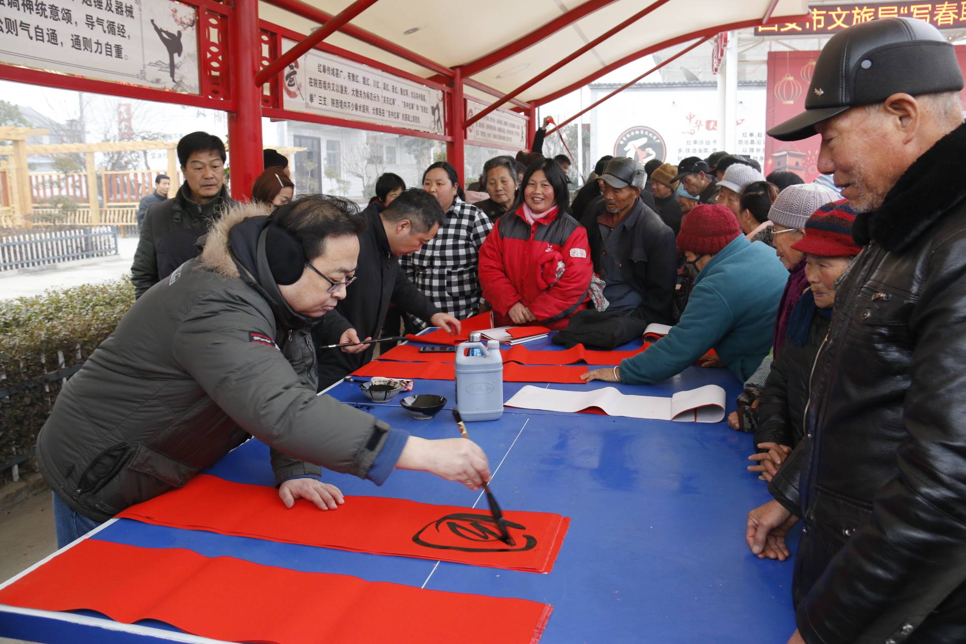 江西萍乡江口村：画家来到村里 村民拿起画笔